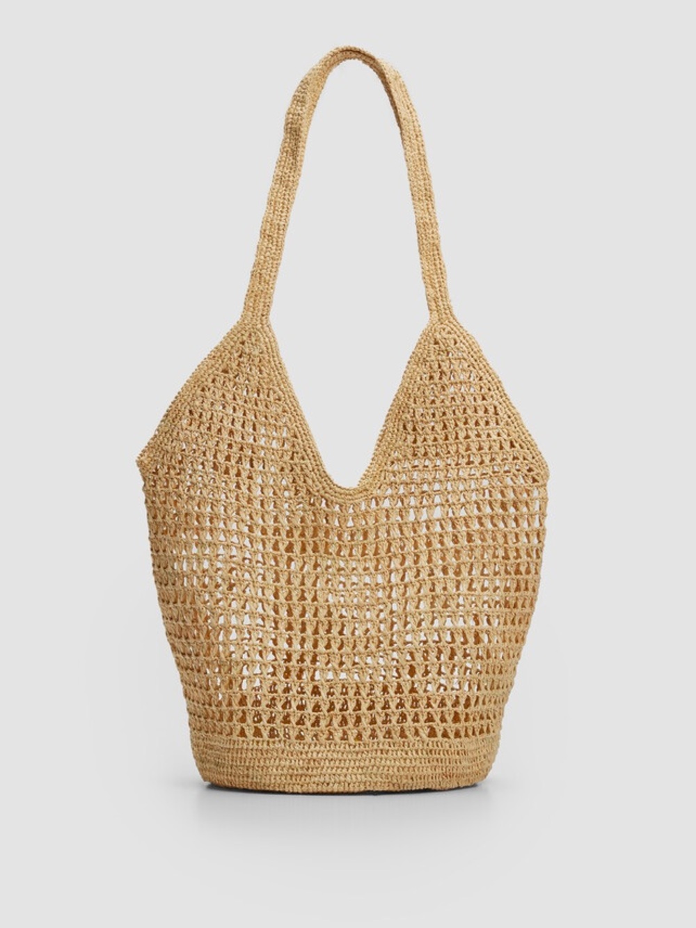 Mar Y Sol Raffia Shopper Tote